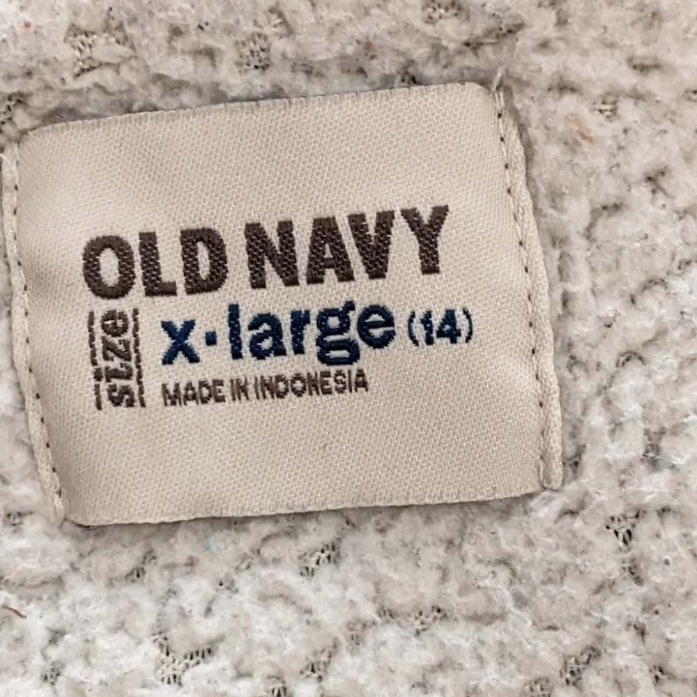 𝅺OLD Navy Extra Large fuzzy snowboard hoodie